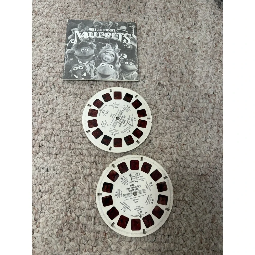 70s/80s  MUPPET View-Master Vintage Vintage Lot - Picture 4 of 4